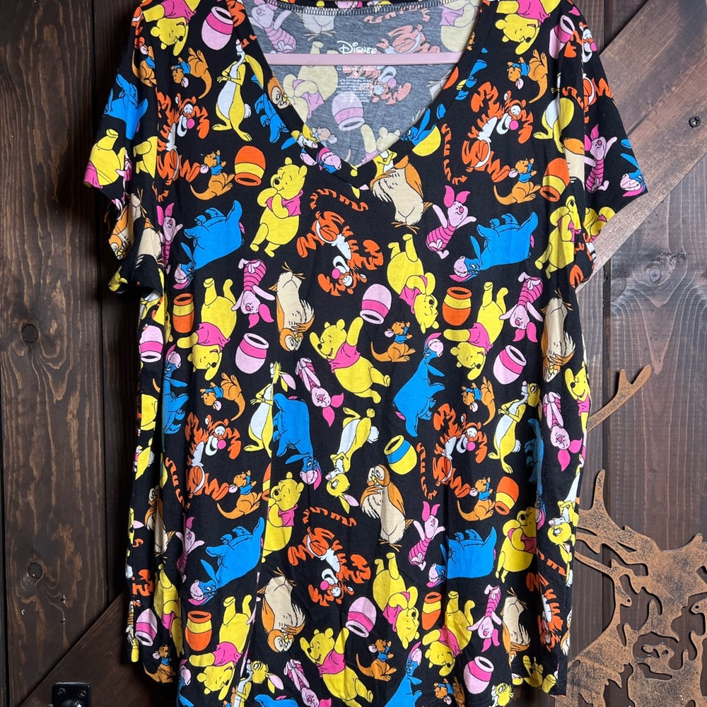 Torrid Multicolor Character Print Short Sleeve Tee